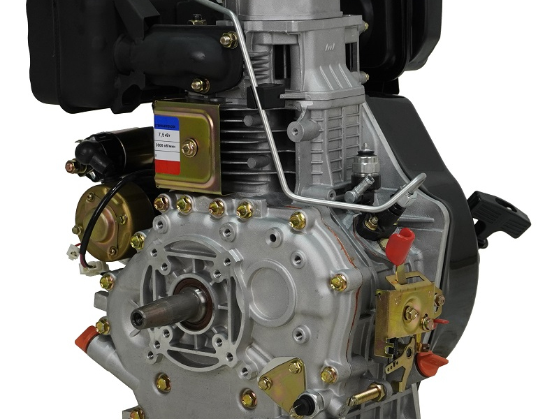 Двигатель Lifan Diesel 188FD, конусный вал, катушка 6 Ампер