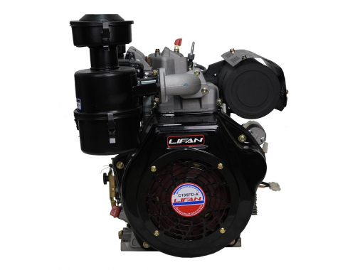 Двигатель Lifan Diesel C195FD-A, вал ?25мм, катушка 6 Ампер