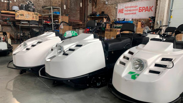 Снегоходы 4Т с двигателем Lifan и Loncin